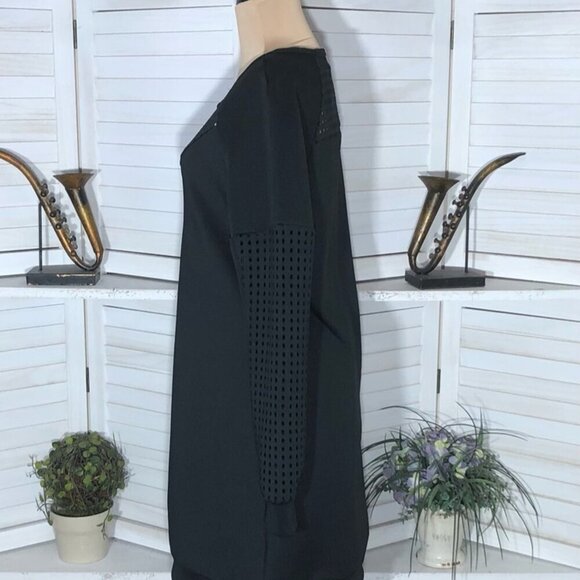 Fabletics Tilly Sweatshirt Mini Dress Knit Mesh Panel Size S - Picture 7 of 15